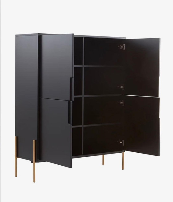 Image 1 of Jotex Swedish design black sideboard