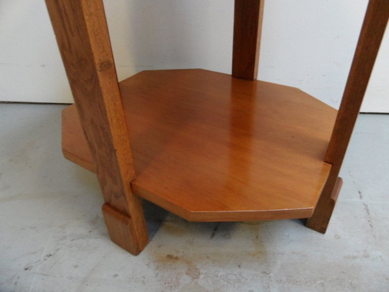 Image 1 of Art Deco Cherry Side Table