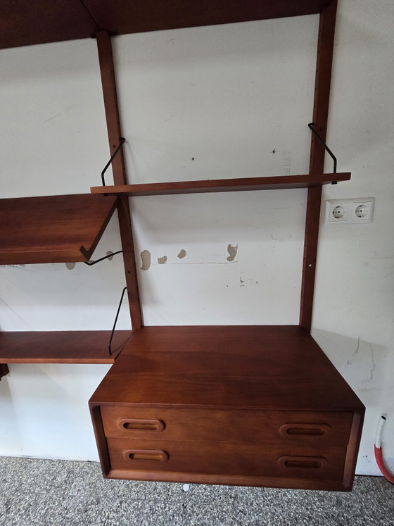 Vintage Wall System - As Good As New – Geen, Wall cabinet, Metal, Wood (photo 6 of 10)