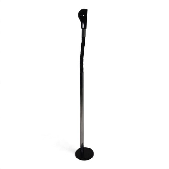 Chrome floor lamp with flexible gooseneck, 1970 – Floor lights (photo 3 of 14)