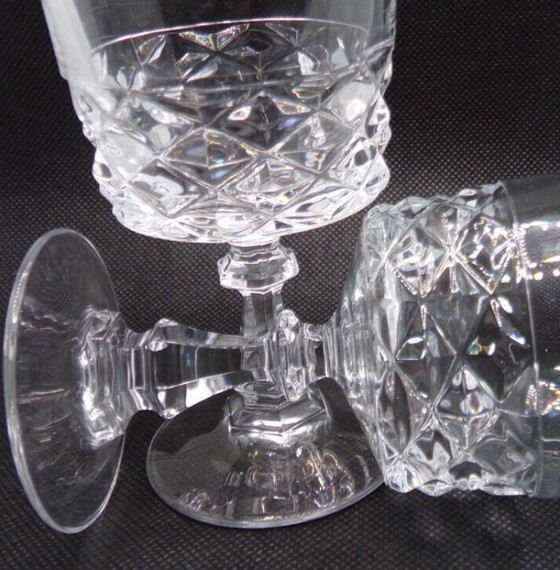 Diamante vetreria vintage Cristal d'Arques – Bicchieri e caraffe, Crystal, Glass (photo 3 of 5)