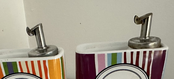 Image 1 of 2 Vintage Oil and Vinegar Dispenser Bottles