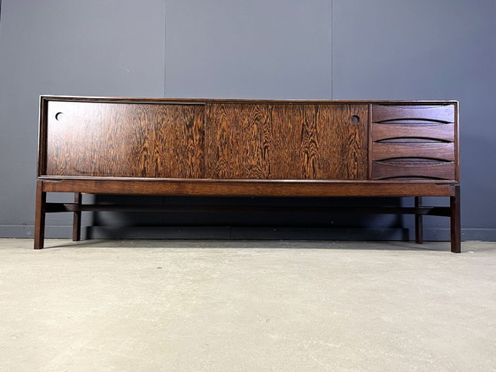 Image 1 of Oswald Vermaercke Paola wengé sideboard for V-Form Belgium 1960s