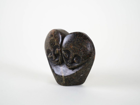 Image 1 of Sculpture abstraite en pierre, design danois, années 1980, fabriquée au Danemark