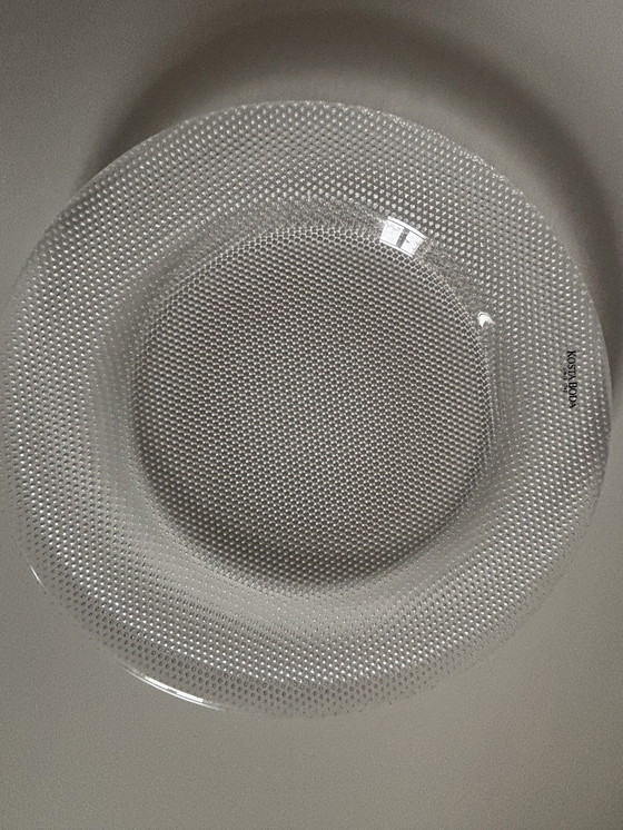 Image 1 of Kosta Boda dessert borden serie limelight (7)