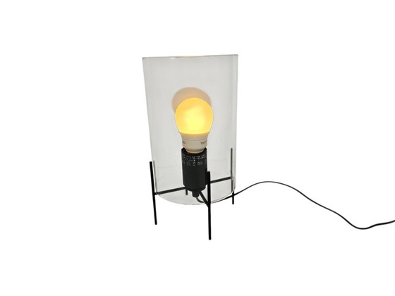 Image 1 of LM design - table lamp - glass - metal - Holland - 1990