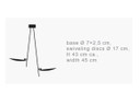 1x Lederam C2 - LC23 PLAFONDLAMP - Catellani Smith