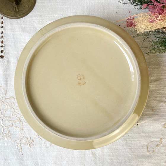 Beige Aardewerk Saladeschaal Tulowice Polen 1970 – Schalen, Vintage (photo 7 of 7)