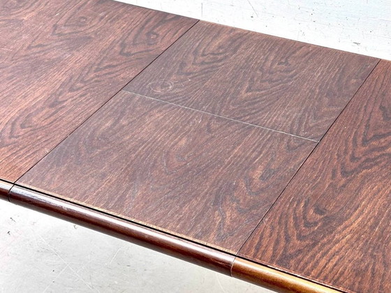 Extendable mid-century dining table in dark wood – 1960s/70s (photo 6 of 15)