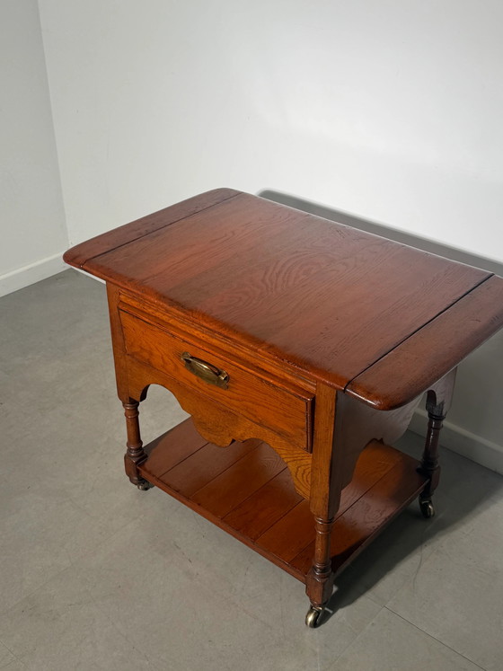 Image 1 of Klaptafel met lade
