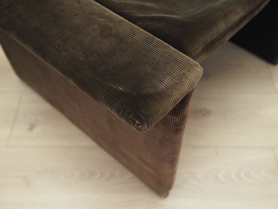 Image 1 of Sessel aus Kord, italienisches Design, 1970er Jahre, Produktion: Italien