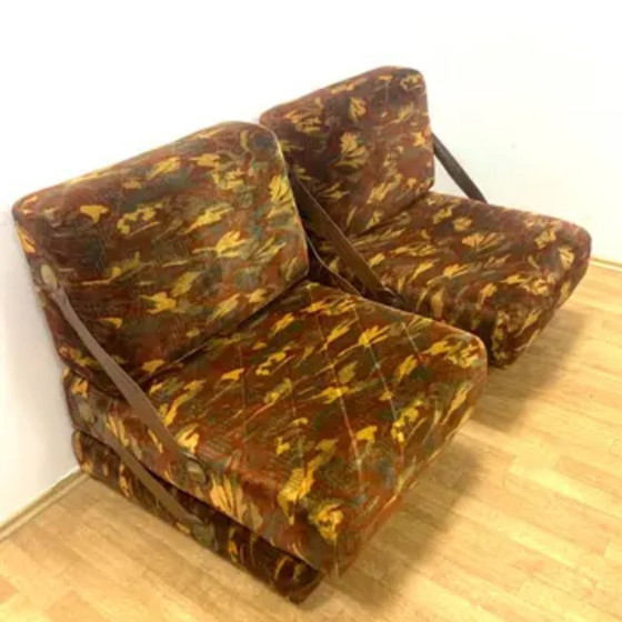 Image 1 of Fauteuils rétro, Tchécoslovaquie, années 1970 (lot de 2)