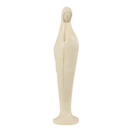 Italiaans Art Deco Stijl Beeld Maria met Kind Faro 40cm – beeldhouwkunst, Plastic