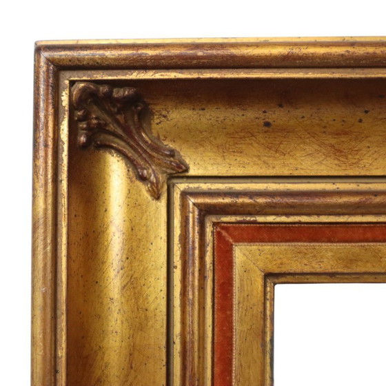 Image 1 of Cornice classica in legno oro grande