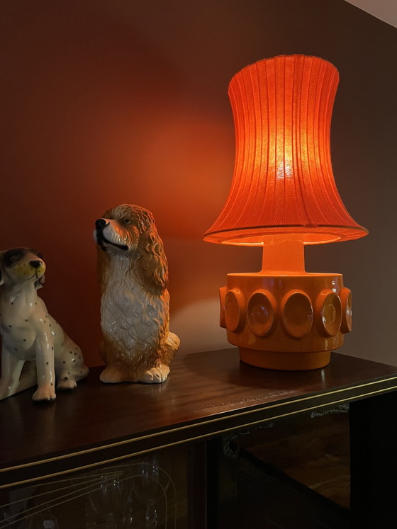 Image 1 of Bellissima lampada da tavolo completa Robert de Schuytener