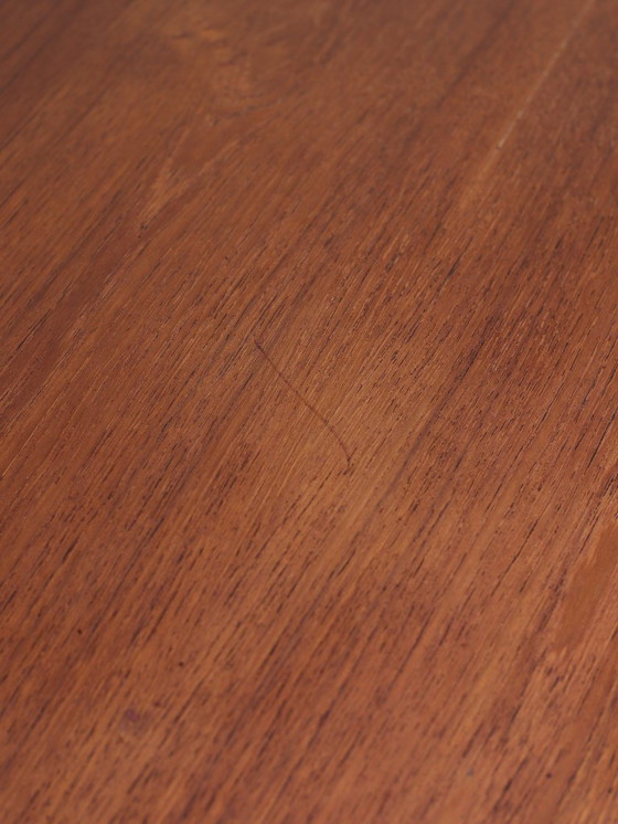 Image 1 of Round teak dining table, Danish vintage 1960s