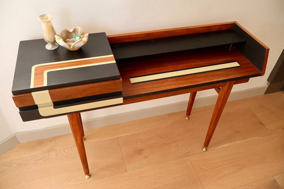 Image 1 of SOLD! Mid-Century Modern Console / Entry Table – Artistically Restored