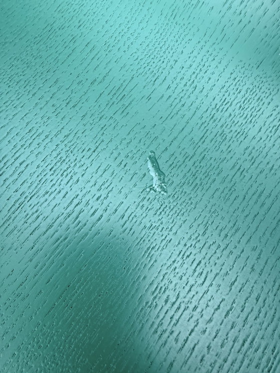 Image 1 of Sedia Muuto Visu, struttura in acciaio, verde scuro