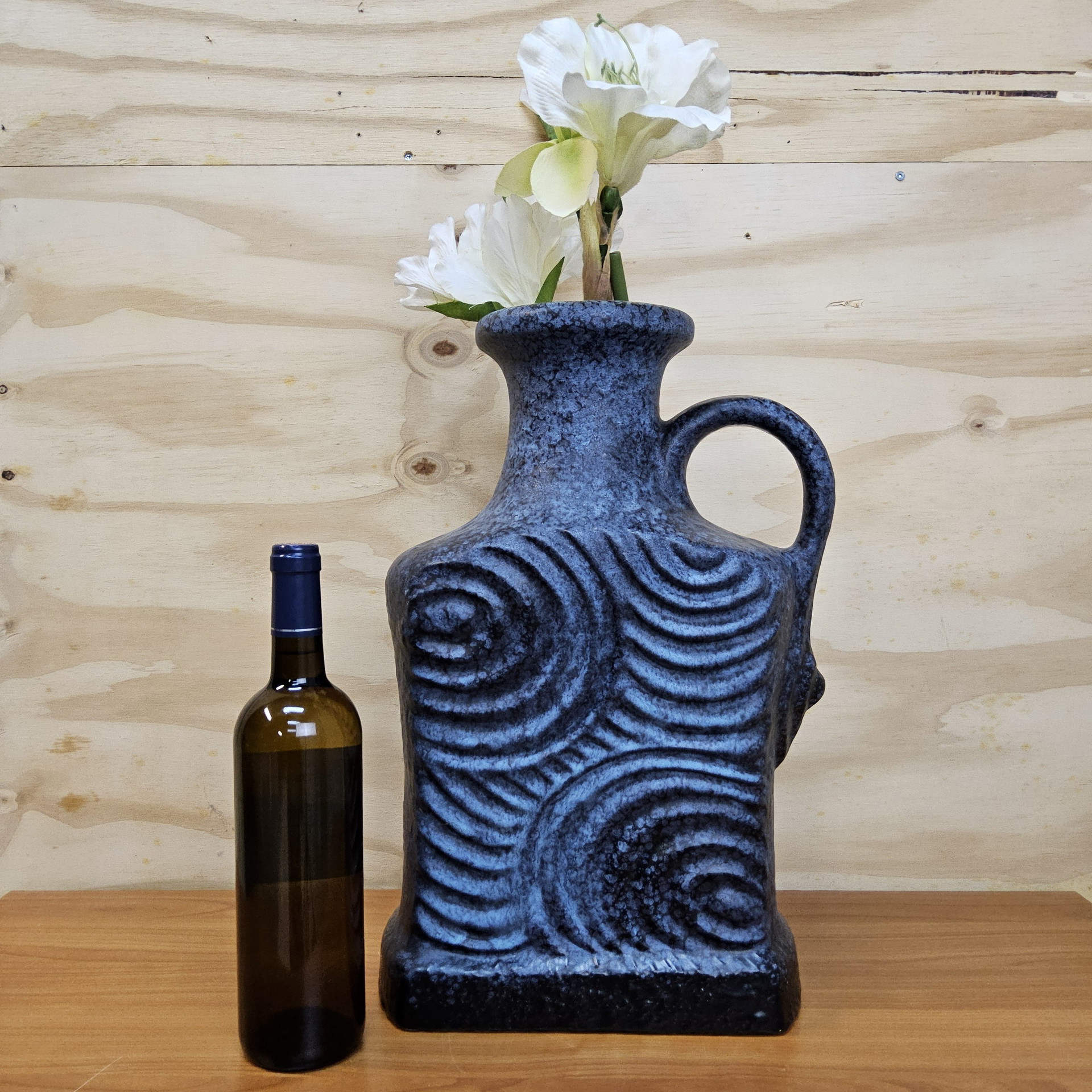 Large Vintage Dümler & Breiden Fat Lava vase 680/46 – West Germany