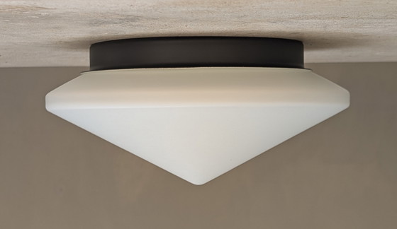 Image 1 of Opaline cone ceiling light