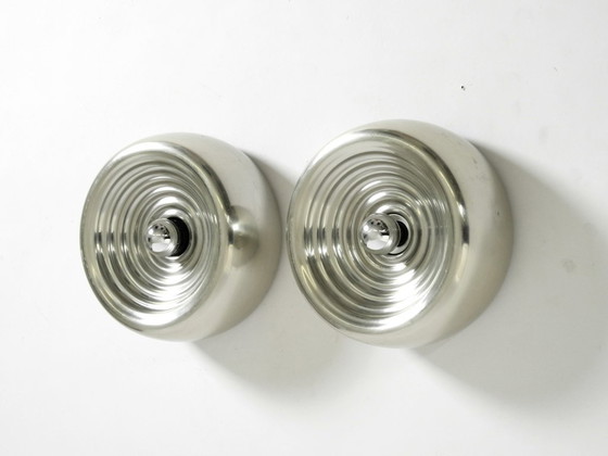 Image 1 of Lámparas de pared Padina de Castiglioni para Flos, Aluminio, Italia, alrededor de 1970