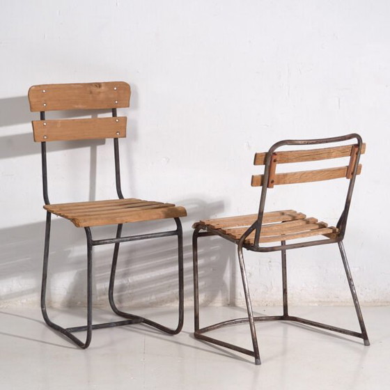 Antieke Tuinstoelen (ca.1920). Set van 2 stuks #1 – Iron, Rustic (photo 12 of 40)