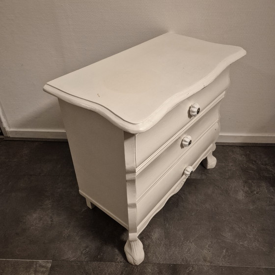 Image 1 of ✨️ Commode blanche classique à 3 tiroirs ✨️

