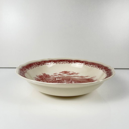 "Burgenland" salad bowl, Villeroy & Boch, red