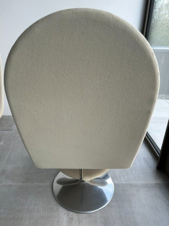 2 x Fritz Hansen Chairs System 123 – Armchairs, Aluminium (photo 9 of 11)