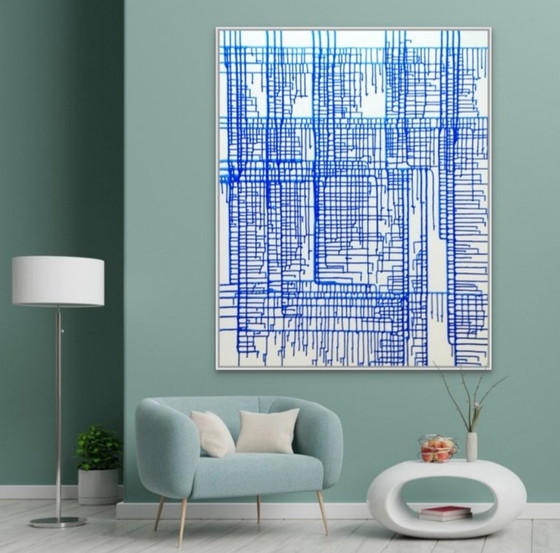Natia Antadze Abstract Composition XXL – Paintings & Drawings, Canvas (photo 3 of 15)