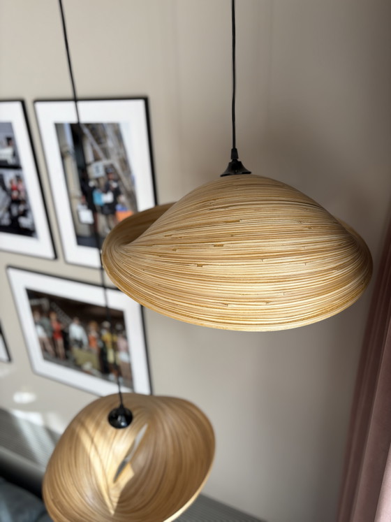 Valbonne pendant lamp (Duran Interiors) – Metal, Wood (photo 5 of 7)