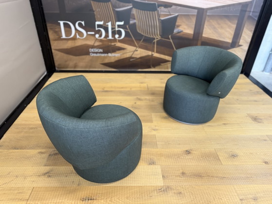 2 Sillones giratorios Rolf Benz 684 de tela verde – Other (photo 5 of 9)