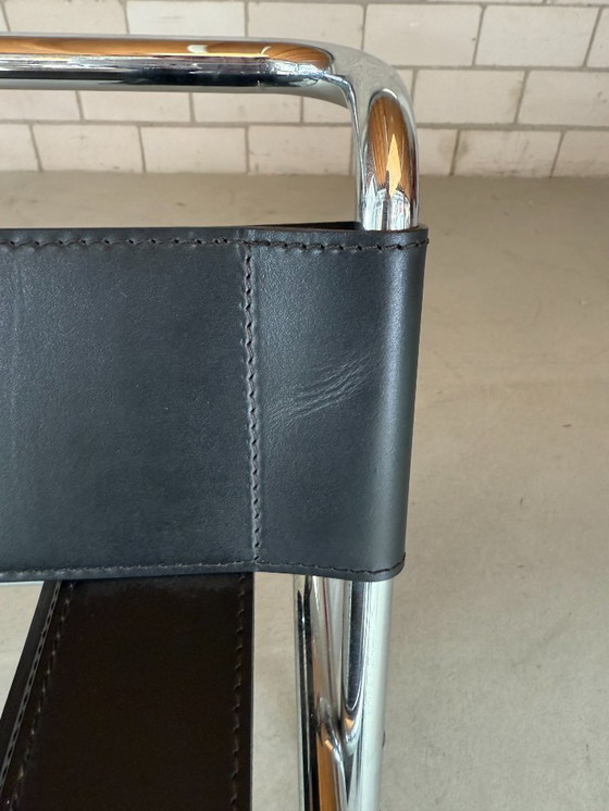 Image 1 of Vintage Wassily Stuhl von Marcel Breuer