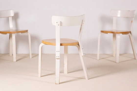 Image 1 of 4x Alvar Aalto modèle 69, Artek Finlande
