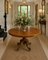 Antique Victorian Six-Seater Oval Tilt-Top Centre Dining Table in Burr Walnut, 1860 – Porcelain (photo 12 of 17)