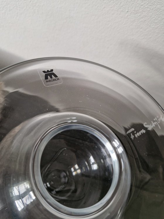 "Boblen" Vase, by Finn Schjøll Magnor Glassverk. (photo 5 of 5)