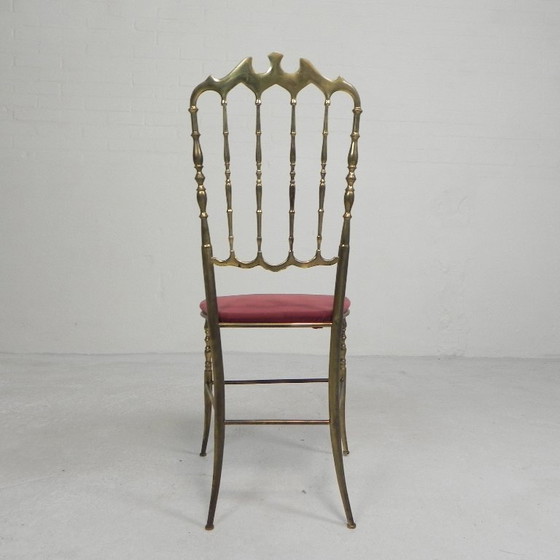 Image 1 of Stuhl im Hollywood-Regency-Stil, Chiavari, 1960er Jahre