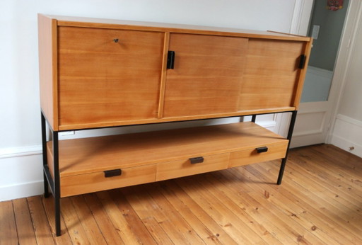 Sideboard André Simard – dressoirs, Metal, Wood (photo 2 of 9)