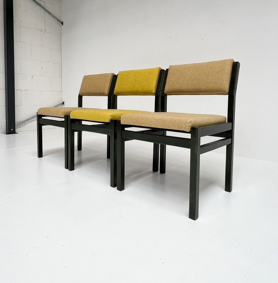 Image 1 of Pastoe Dining Chair Sa07 By Cees Braakman, 1970's (By Piece)