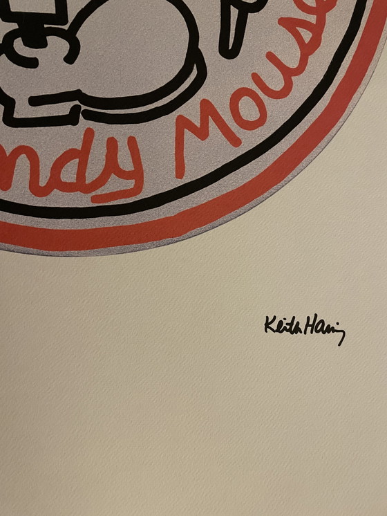 Image 1 of Keith Haring (1958-1990) - Andy Mouse