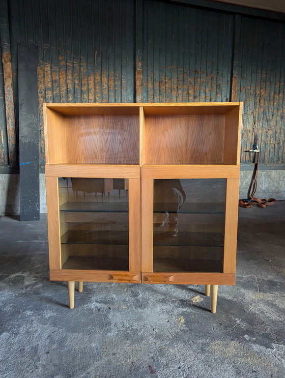 Image 1 of Vetrina/mobile bar vintage con illuminazione - Denka Danimarca