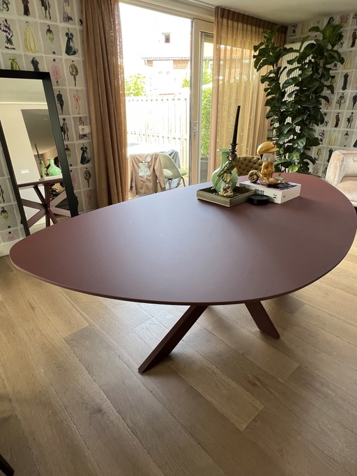 Eettafel Table Du Sud Z.G.A.N. – Metal, Wood (photo 2 of 8)