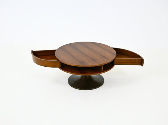 Table basse italienne, années 1970 – Tables basses, Métal, Bois (photo 2 of 10)