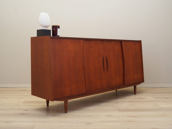 Image 1 of Teakhouten dressoir, Deens ontwerp, jaren 1970, productie: Denemarken