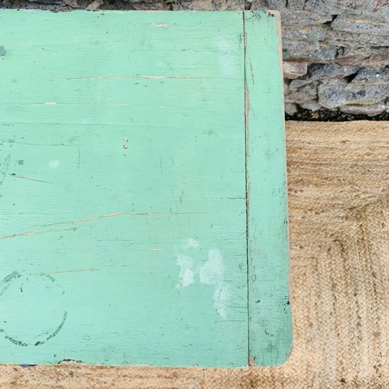 Image 1 of Buffet parisien vert et blanc