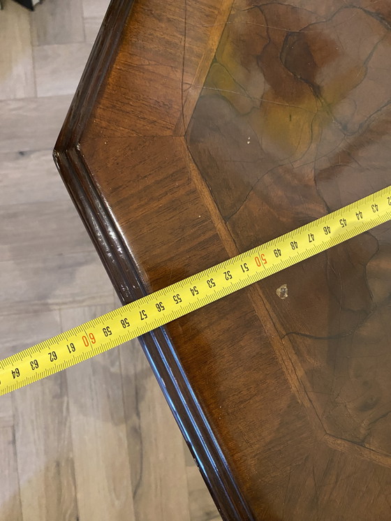 Image 1 of Walnut Antique Octagonal Side Table