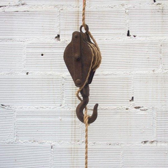 Image 1 of Industriële katrollamp