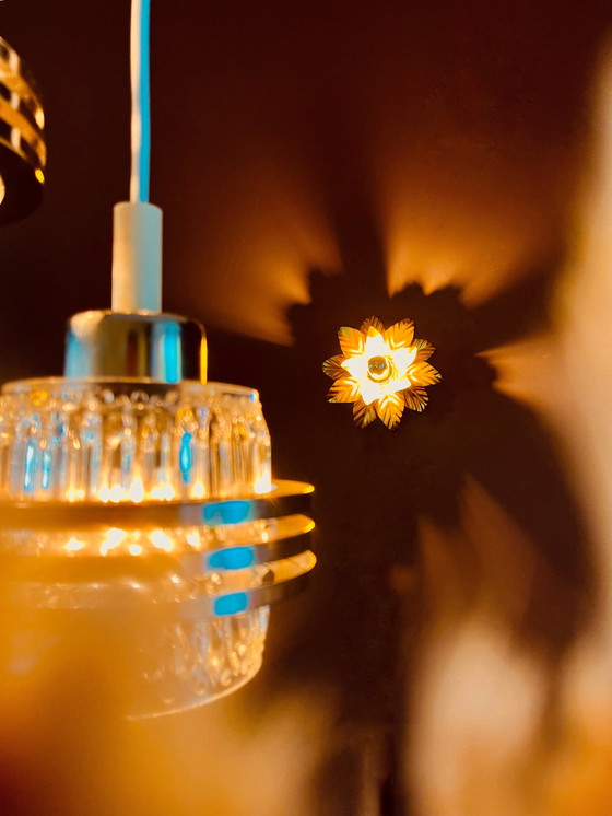 Image 1 of Bellissima lampada da parete a forma di foglia (Hans Kogl)