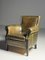 Clubfauteuil van groen schapenvacht (photo 6 of 14)