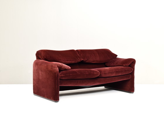 Image 1 of Maralunga Sofa by Vico Magistretti for Cassina, Italy 1973